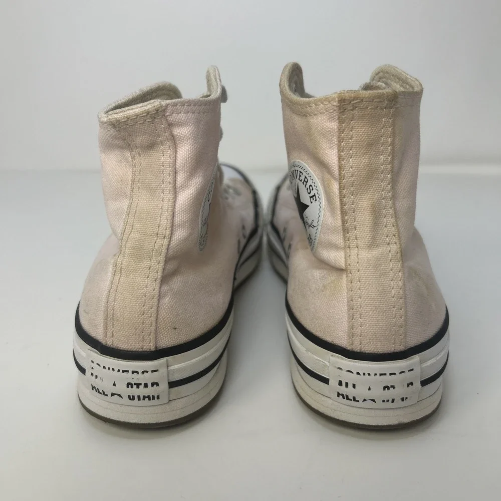 Converse Chuck Taylor All Star Lift Platform Hi Sugar Berry Pink Youth Size 3.5